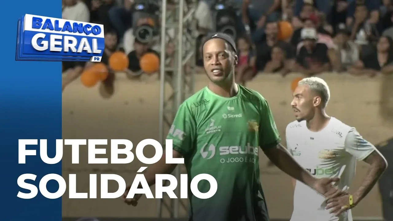 2° Futebol Solidário: Artistas e craques do futebol dão show de solidariedade no Estádio do Café