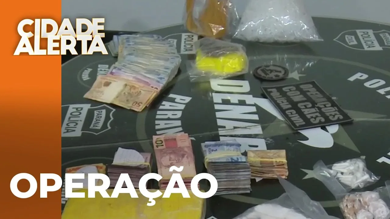 Operação Denarc: cinco homens são presos por envolvimento com o tráfico de drogas