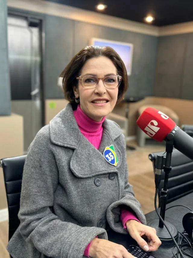 Cristina Graeml (PMB) participa de série de sabatinas na rádio Jovem Pan News