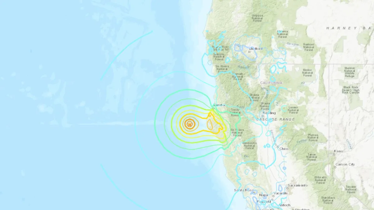 Terremoto de magnitude 7 atinge a costa da Califórnia