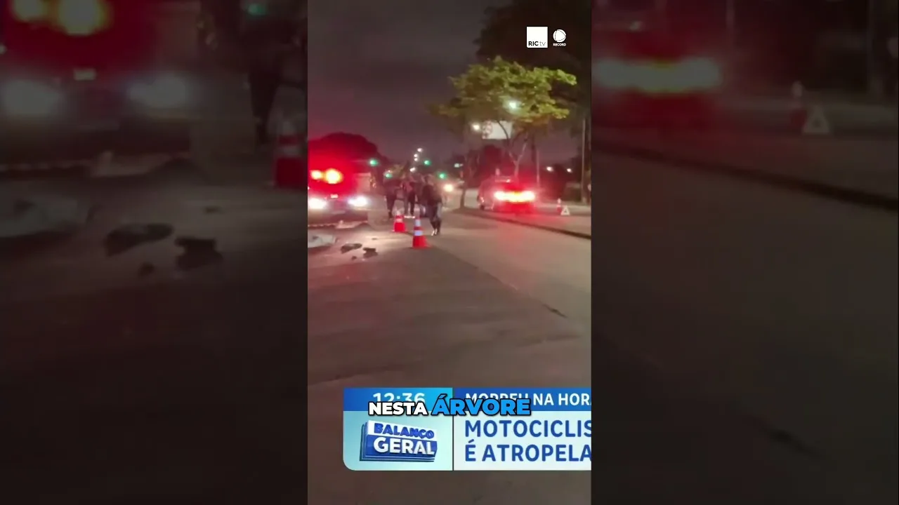Motociclista sai da pista, acerta árvore e é atropelado por ligeirinho; este, morreu na hora