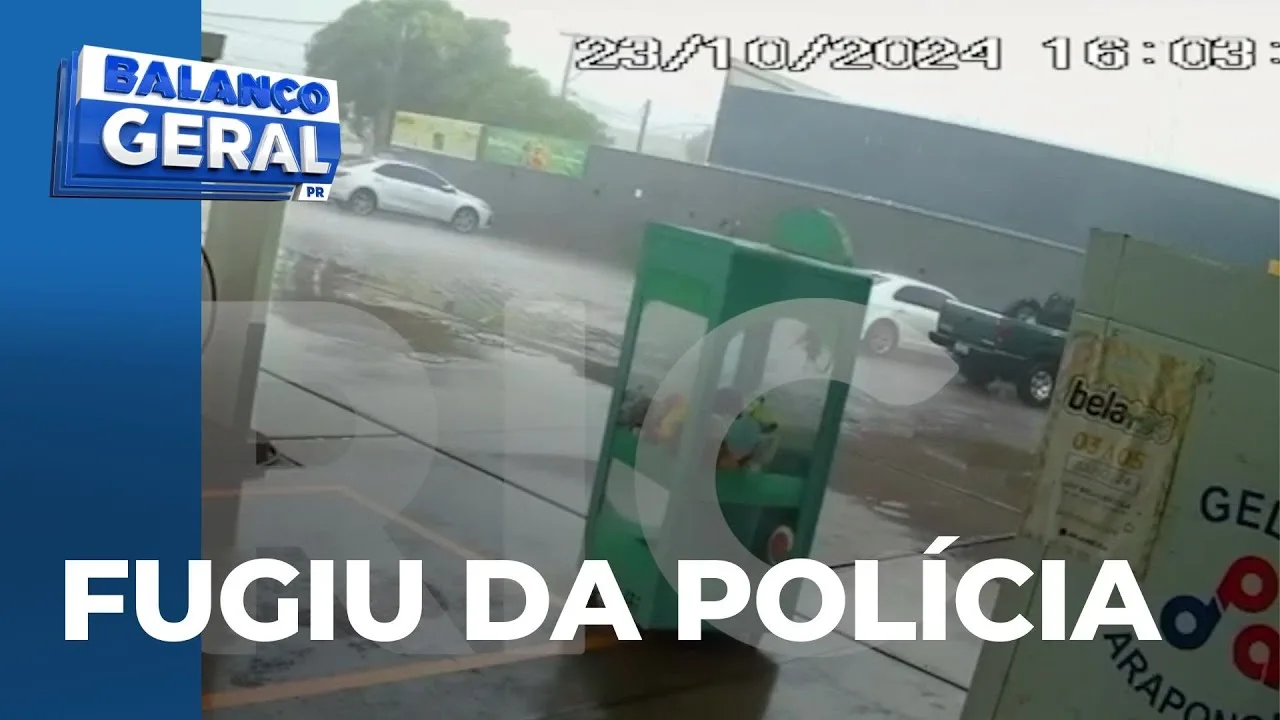 Máquina de bichinhos de pelúcia "foge" da viatura da PM