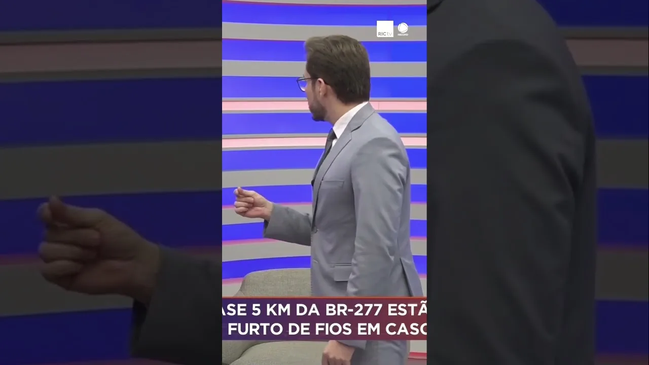 Quase 5 km da BR-277 ficam sem iluminação após furto de fios em Cascavel