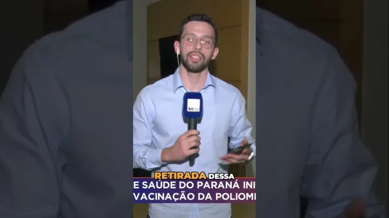 Secretaria de saúde do Paraná inicia mudança na vacinação da poliomielite