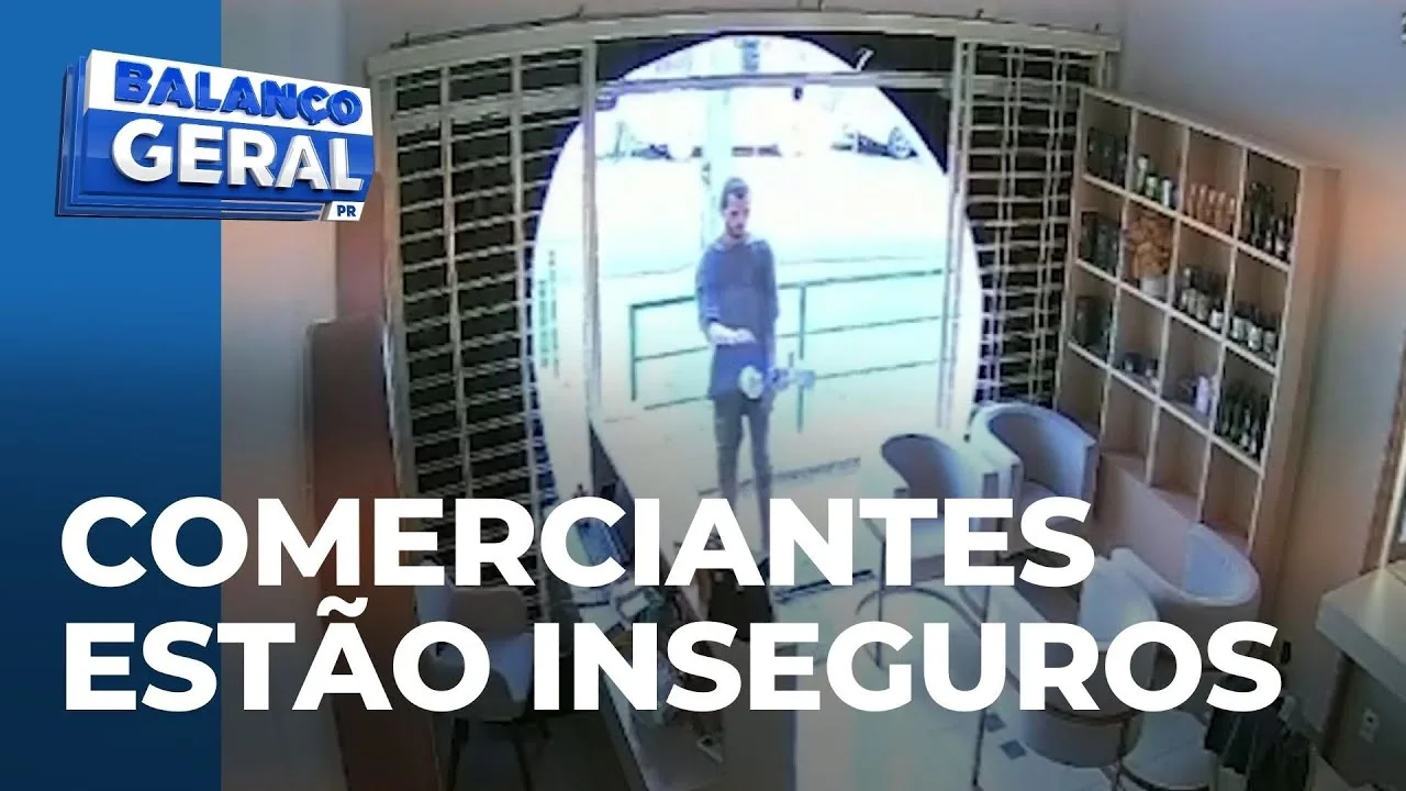Comerciantes fazem manifestação e pedem mais segurança no centro de Londrina