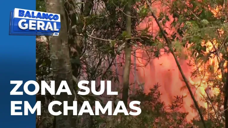 Londrina em chamas: Incêndio em região nobre da Zona Sul