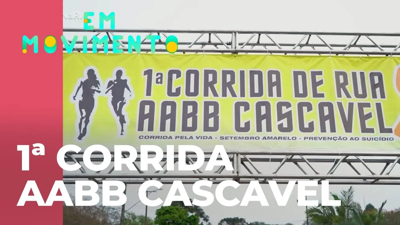 1ª Corrida da AABB Cascavel: Trajeto desafiador atraí mais de 300 atletas