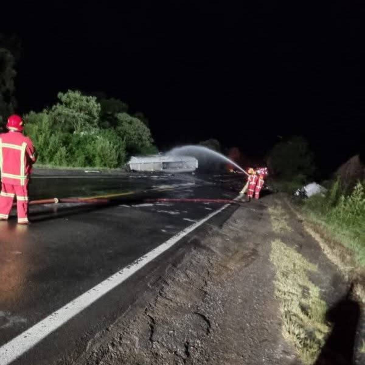 Acidente na BR-476 resultou em duas mortes