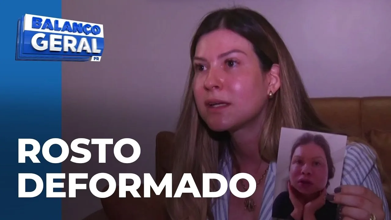 Casal é suspeito de realizar procedimento que deformou rosto de paciente