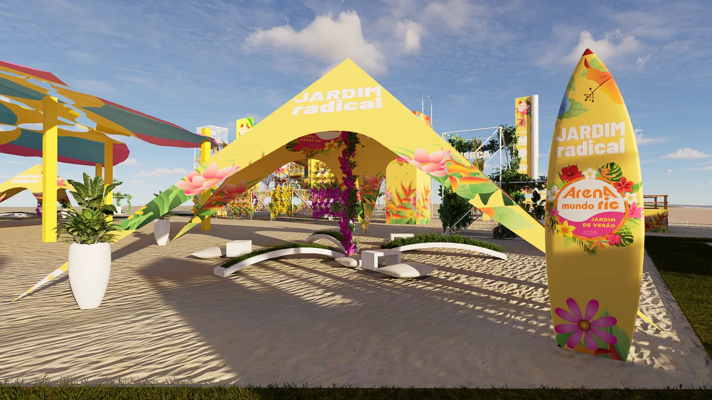 Arena Mundo Ric vai levar um super"Jardim de Verão" à beira-mar no Paraná