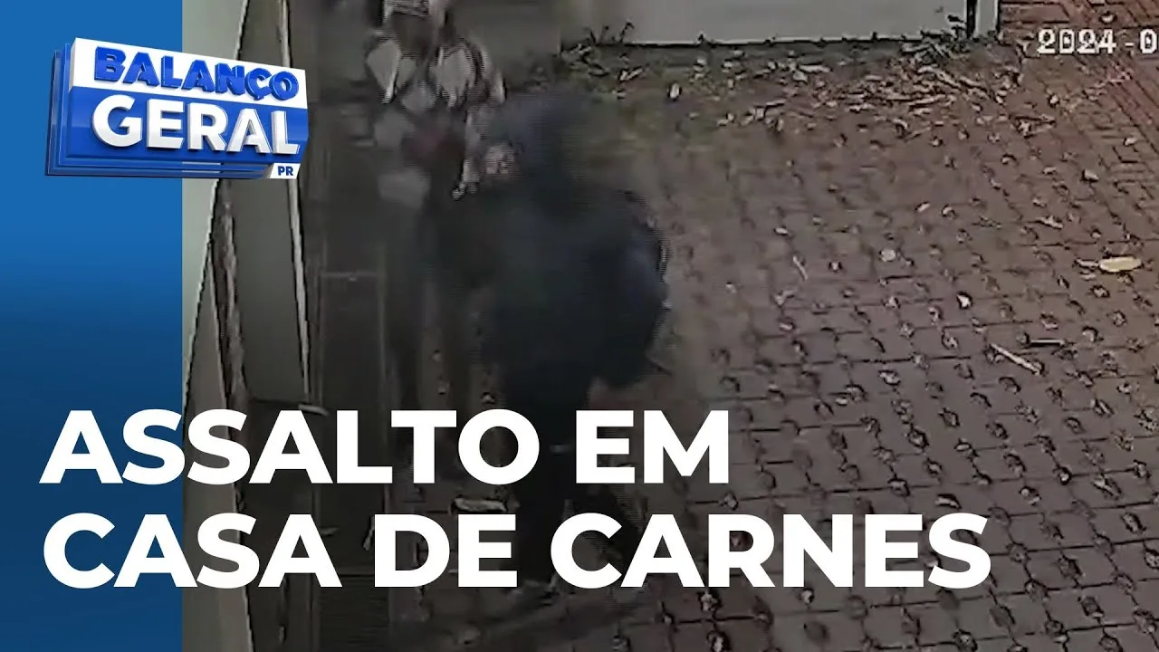 Ladrões dão prejuízo de R$ 10 mil a donos de uma casa de carnes