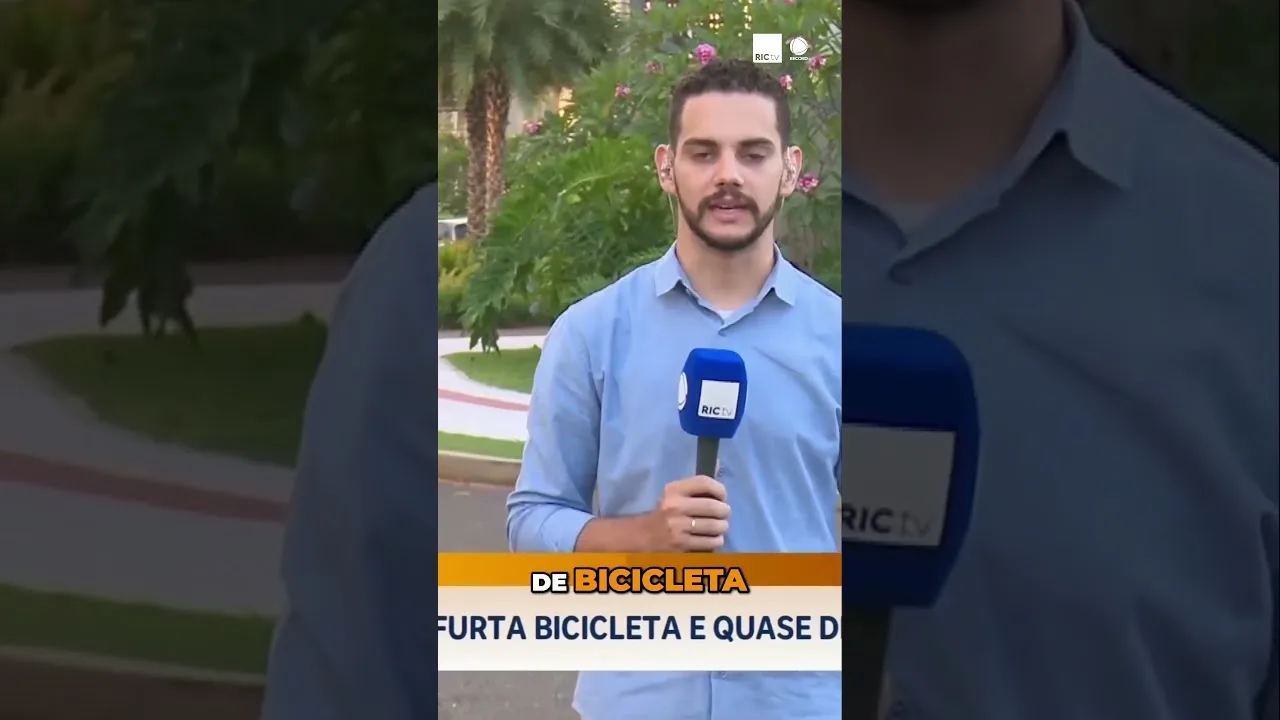 Ladrão furta bicicleta e quase derruba idosa na fuga