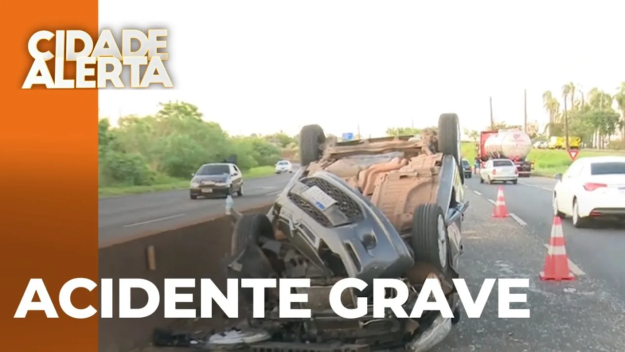Acidente grave na PR-445 entre Londrina e Cambé