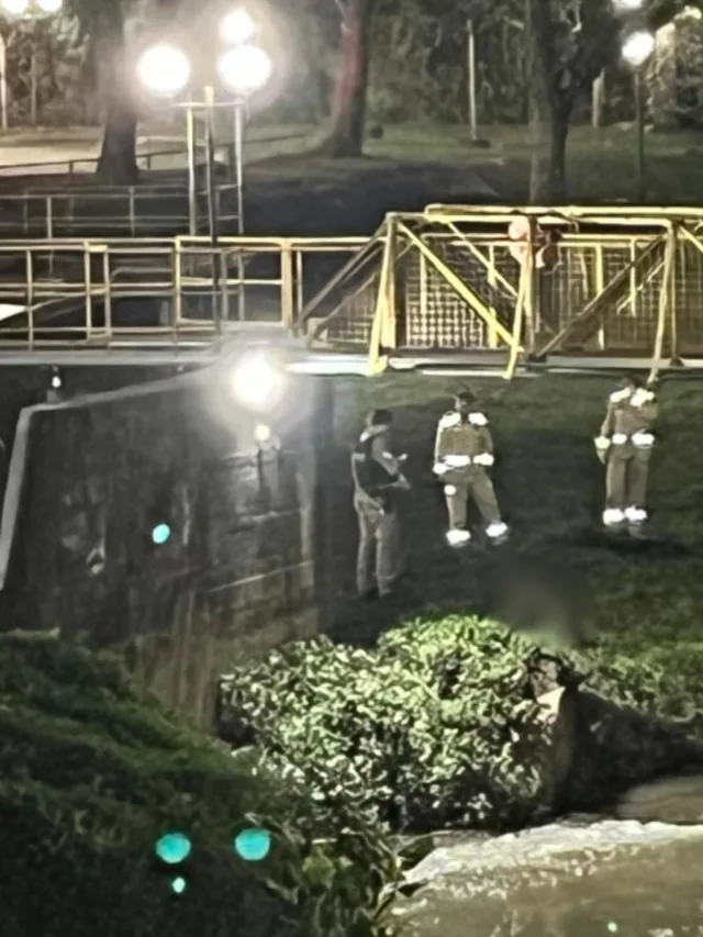 Funcionários encontram cadáver em estação de tratamento de água, em Curitiba