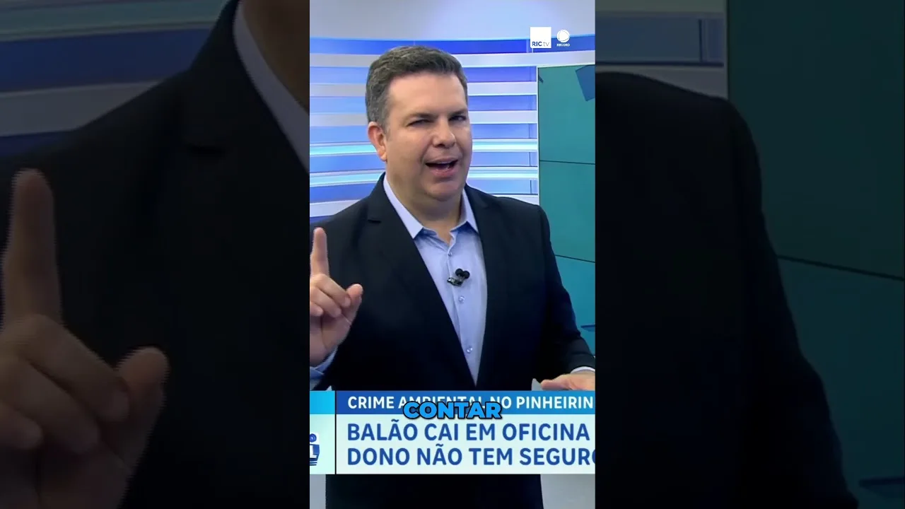 Balão cai em oficina mecânica e destrói imóvel; Dono não tem seguro e ficou com prejuízo