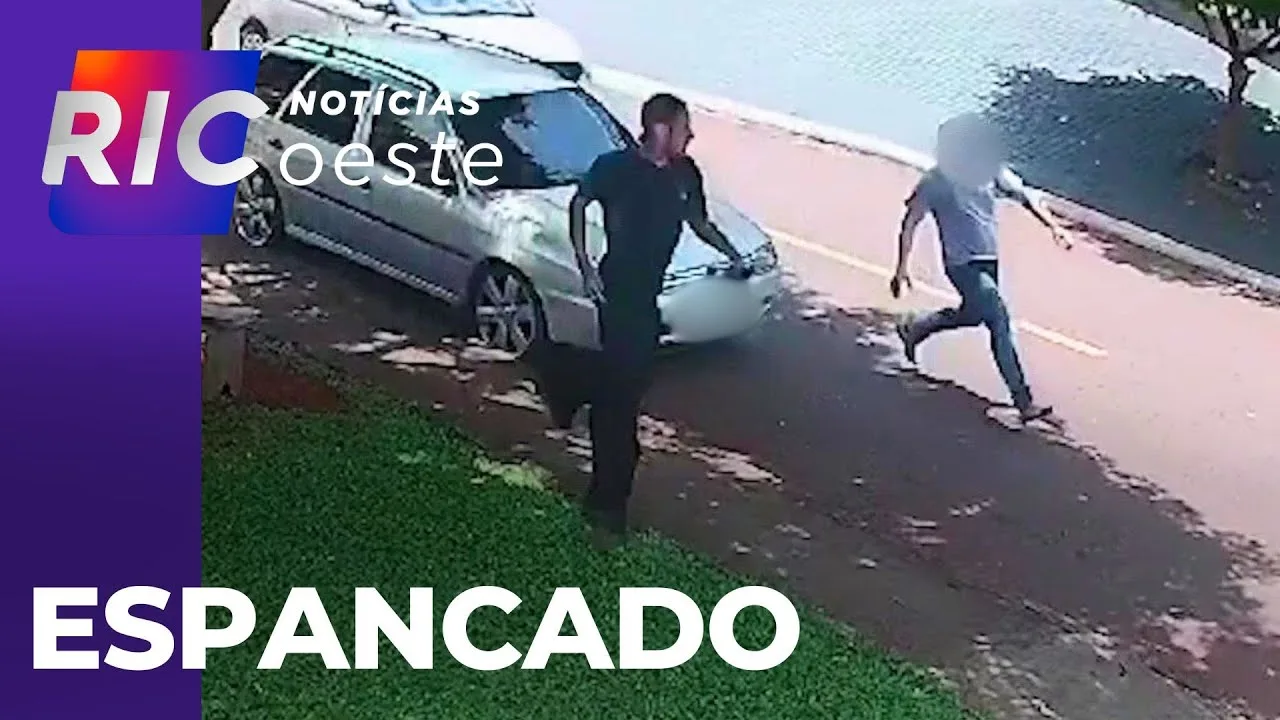 Suspeito de praticar furto é amarrado e espancado por populares em Cascavel