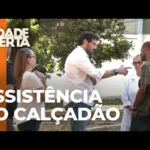 Secretaria de assistência social faz ação no calçadão