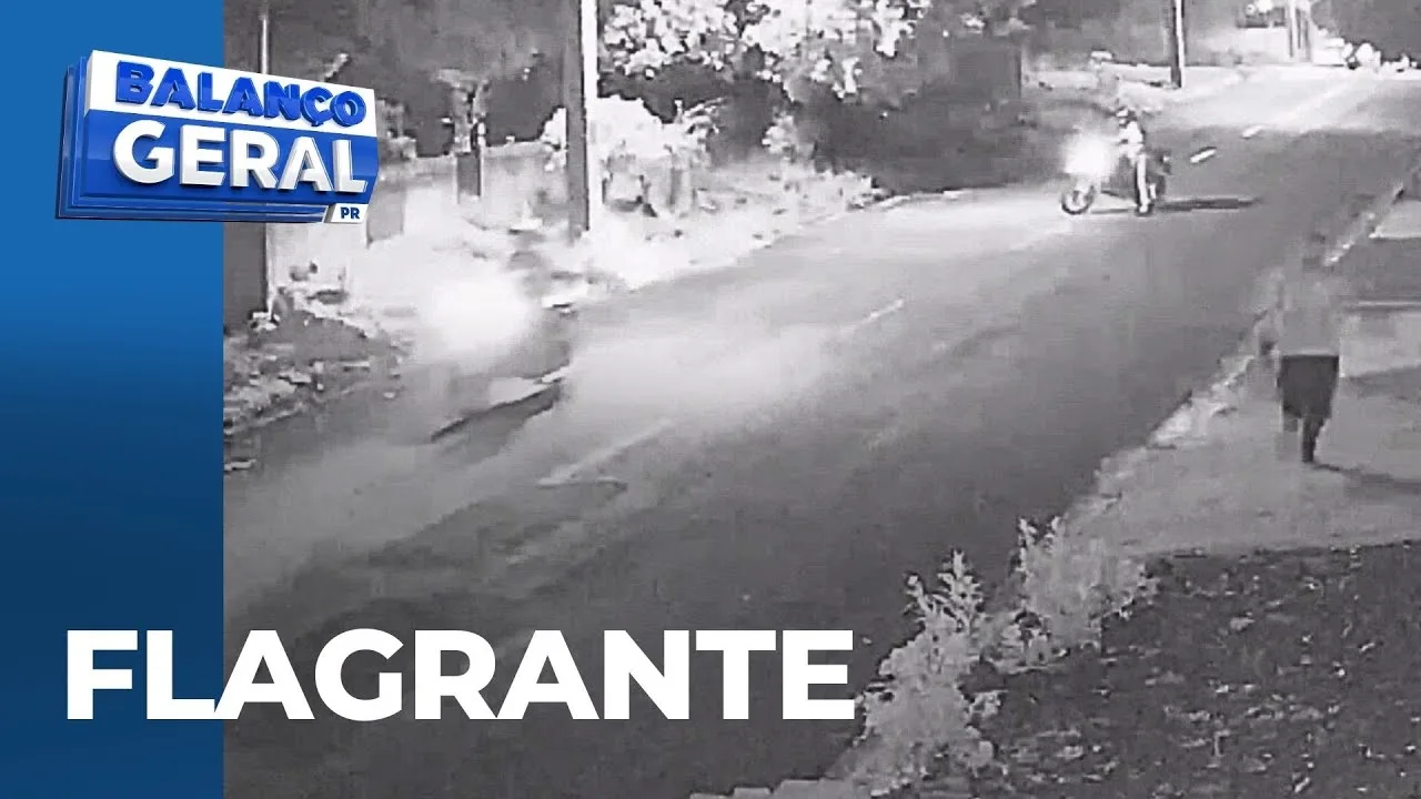 Bandidos atiram em direção às vítimas durante furto no distrito de Água Boa em Paiçandu