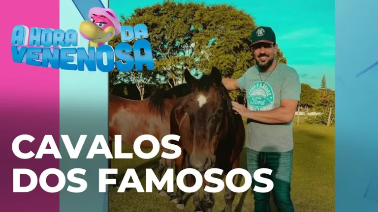 Além do Sorocaba, outros famosos têm cavalos de estimação. Quem são eles?