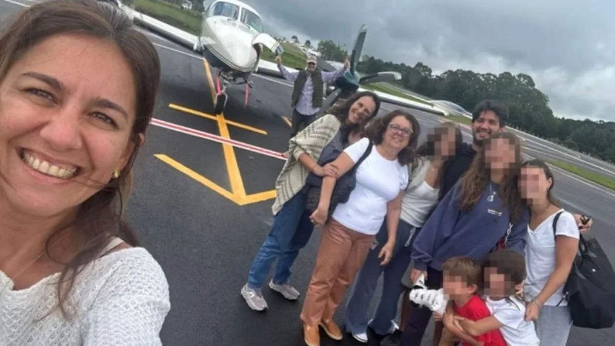 Todas as pessoas que estavam na aeronave morreram