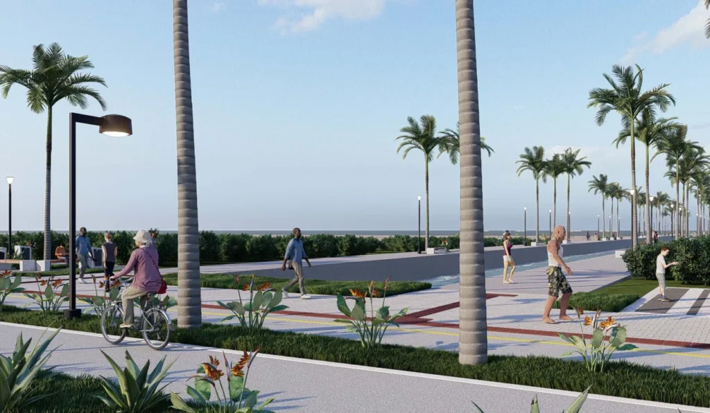 Orla de Pontal do Paraná.