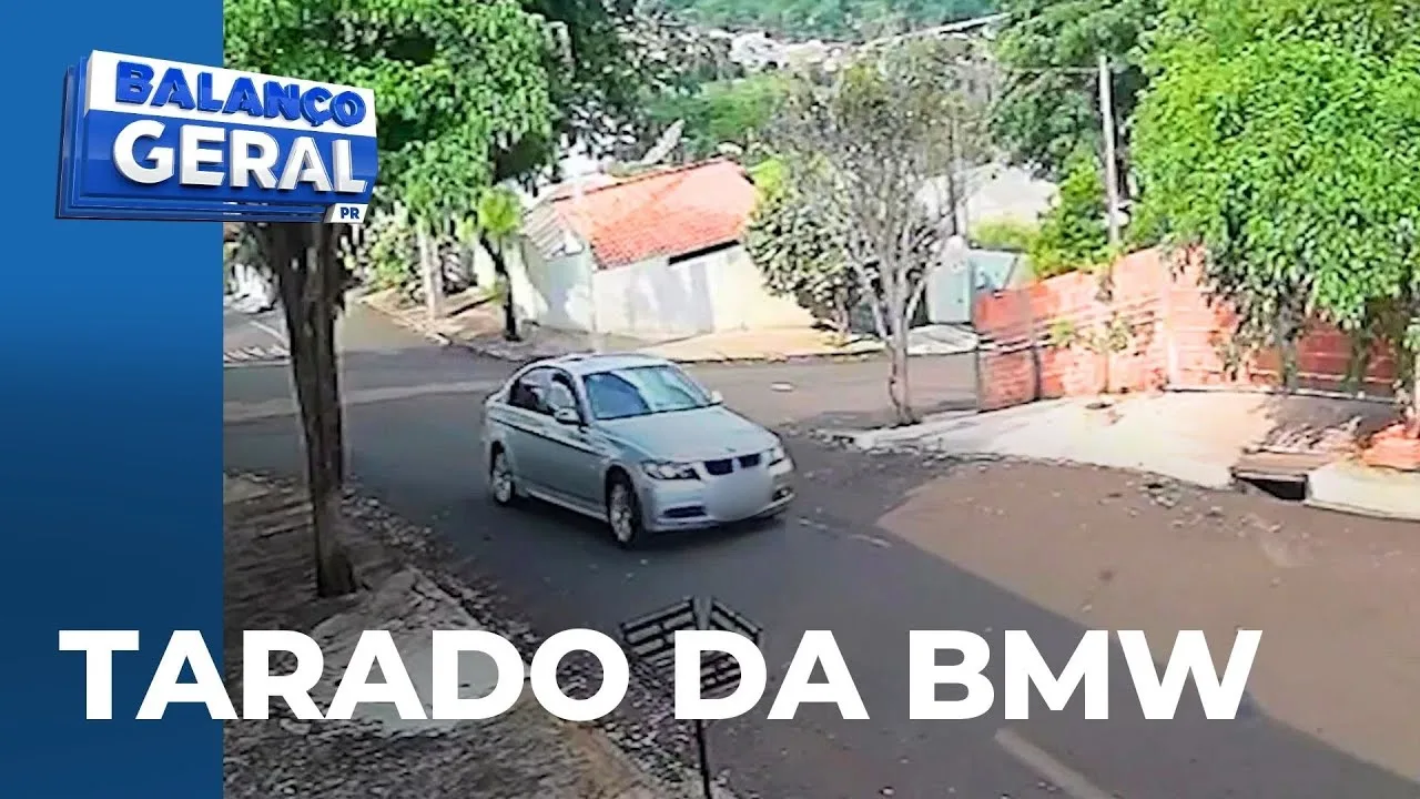 Tarado da BMW: homem faz obscenidades enquanto dirige, sem roupas, pelas ruas