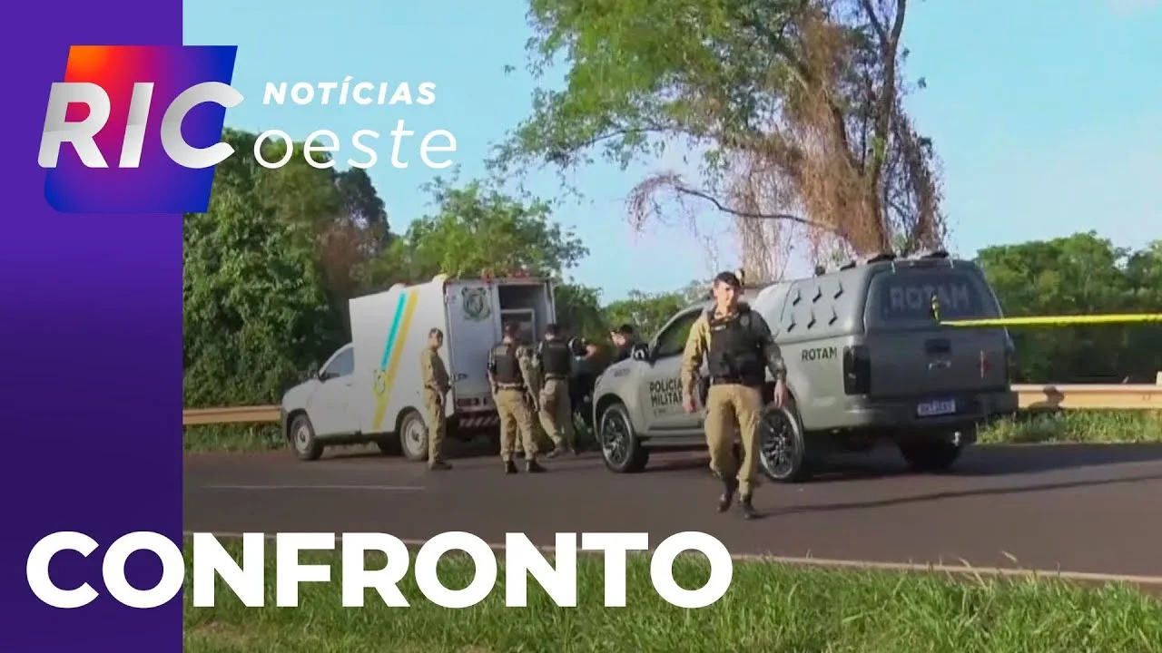 Dois suspeitos são mortos a tiros, durante confronto na BR-163, entre Cascavel e Toledo