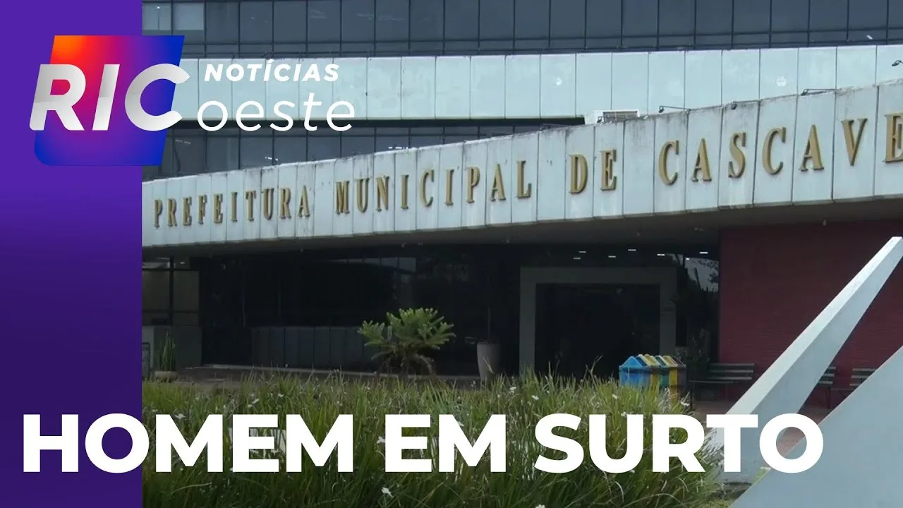 Homem invade a prefeitura de Cascavel e ameaça servidores com faca