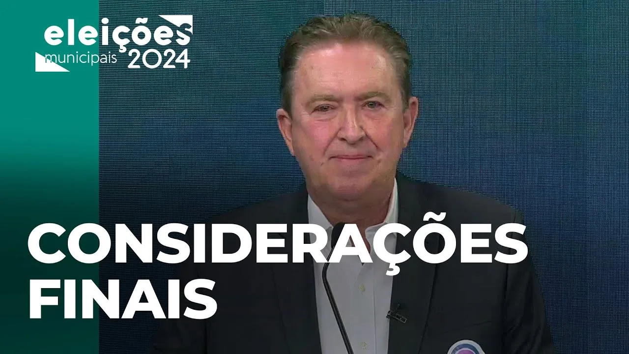 Luciano Ducci (PSB), considerações finais do debate na RICtv
