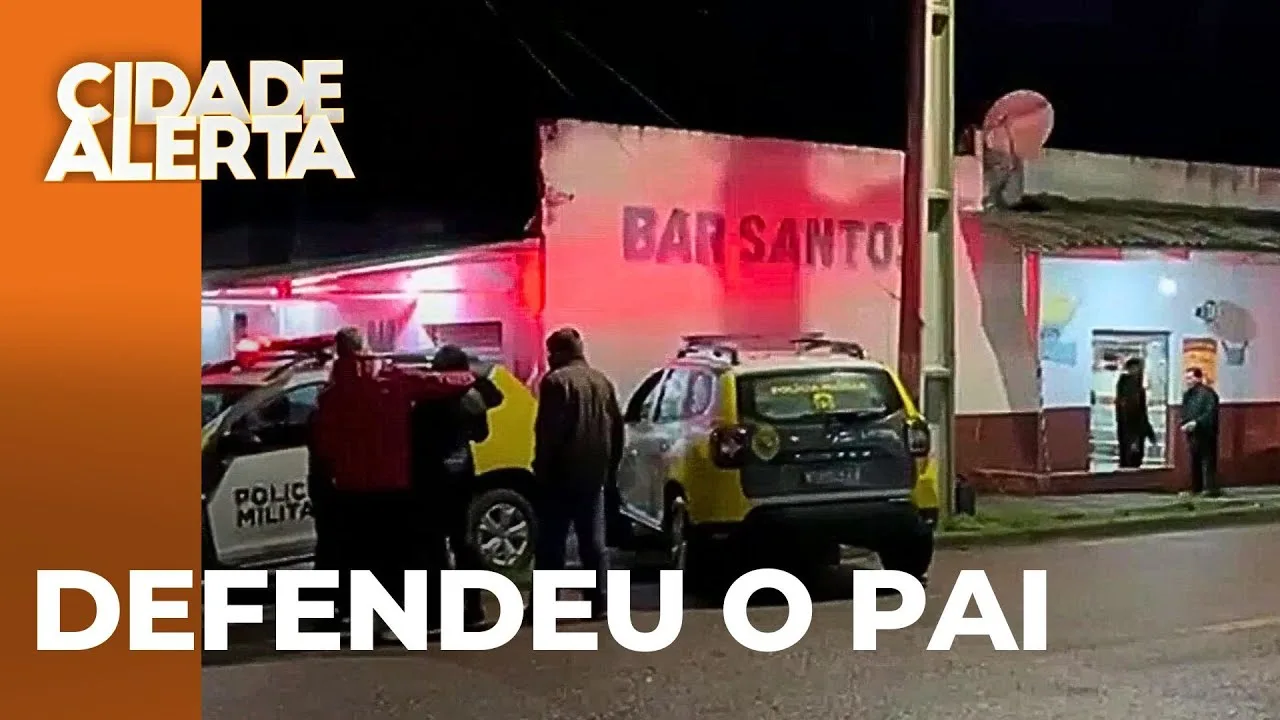 Jovem morre baleado ao defender o pai; suspeito se apresenta na delegacia e fica em silêncio