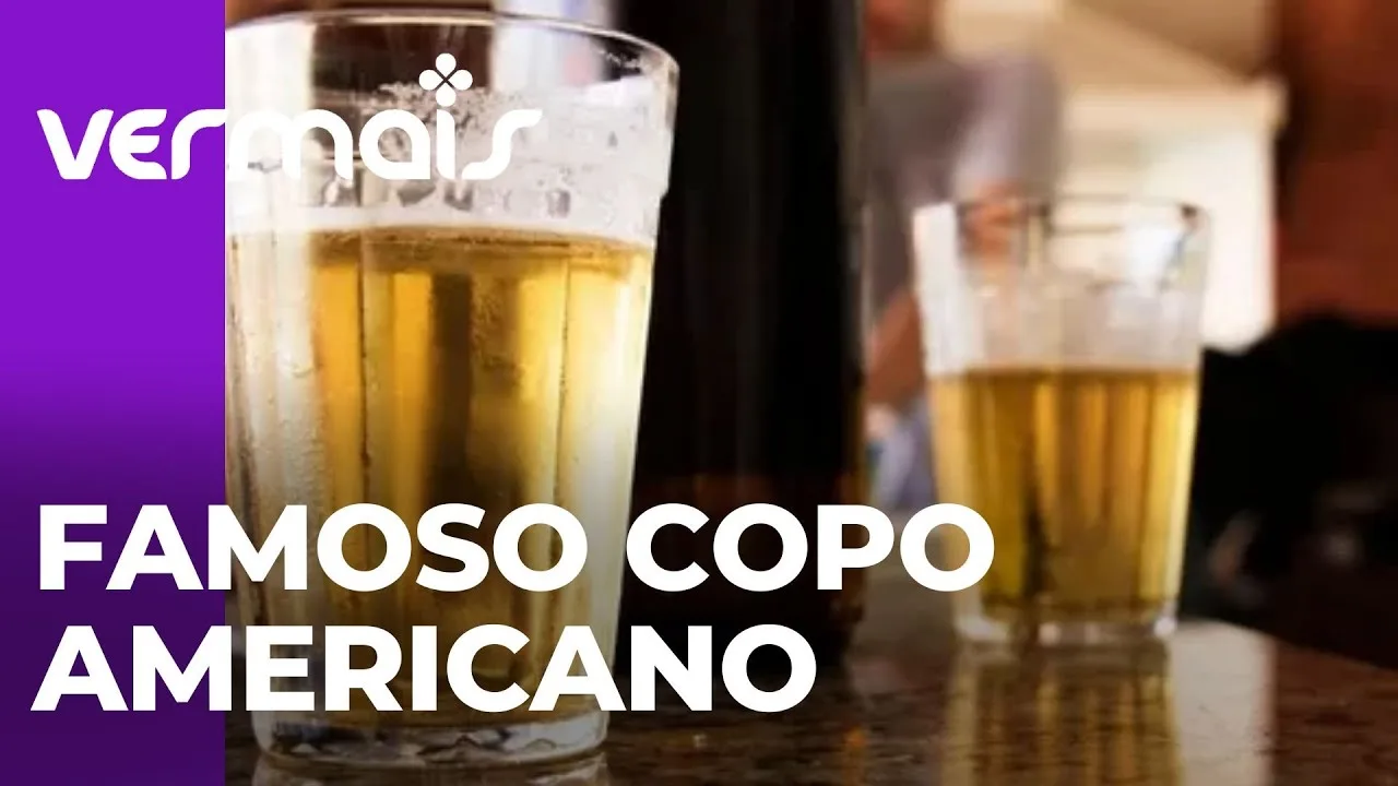 O copo americano é o puro suco da brasileira