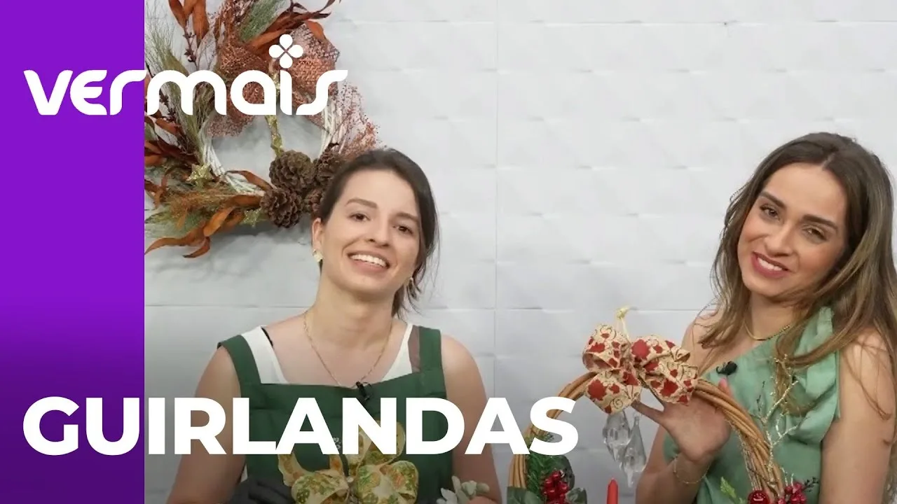 Aprenda a fazer uma guirlanda para o natal fácil e rápido