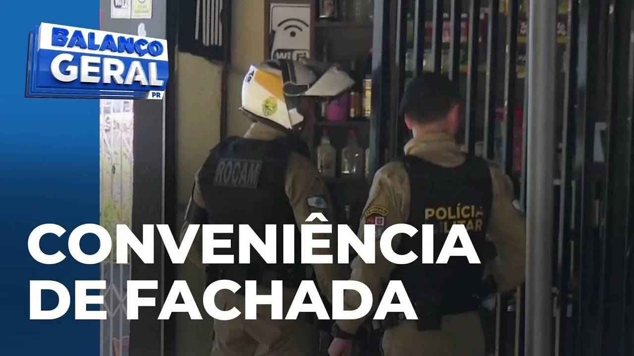 Traficantes usavam conveniência de fachada para vender drogas
