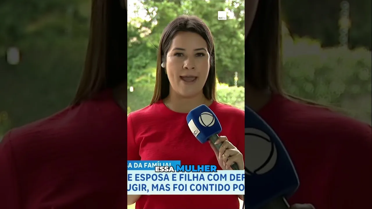 Homem agride esposa e filha com deficiência: ele tentou fugir, mas foi contido por populares