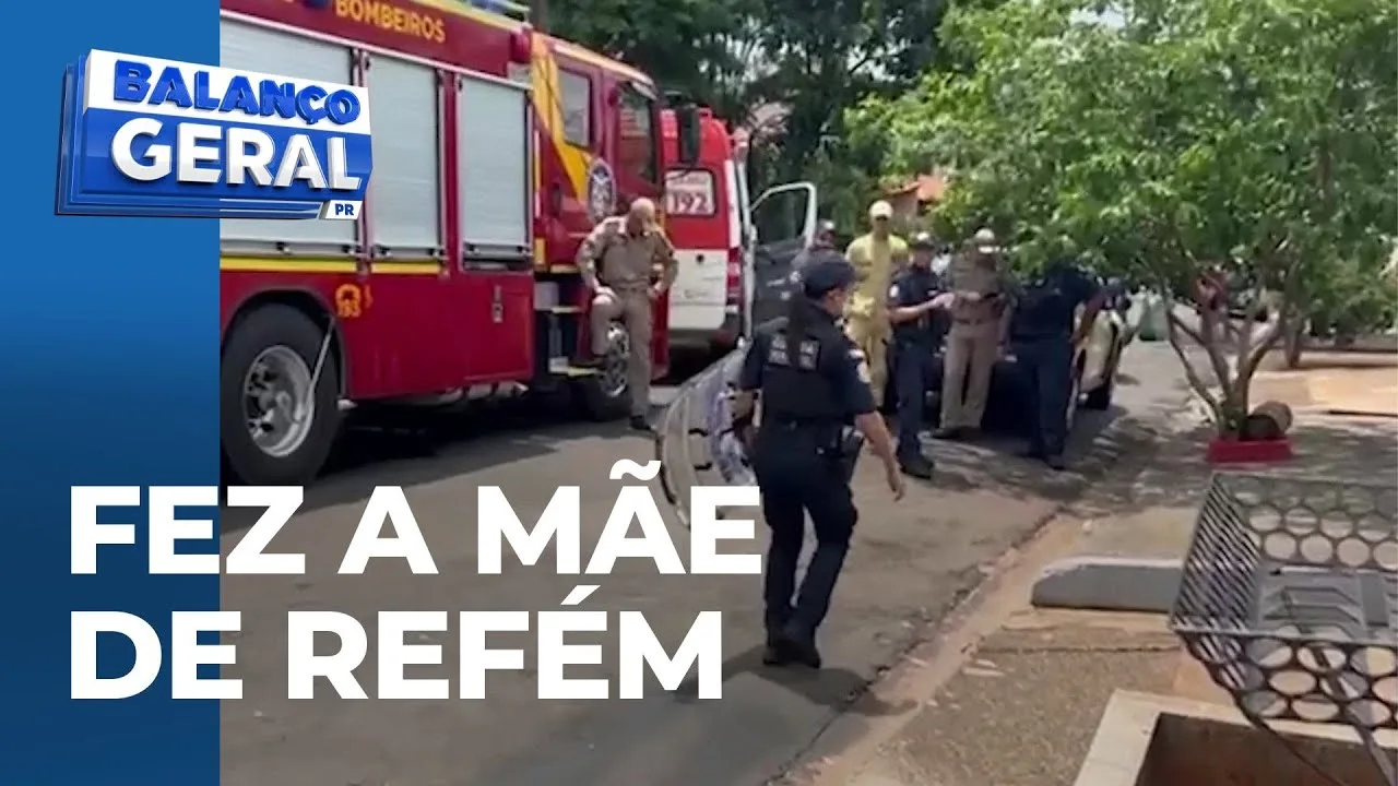 Mulher em surto estaria mantendo mãe como refém em Arapongas