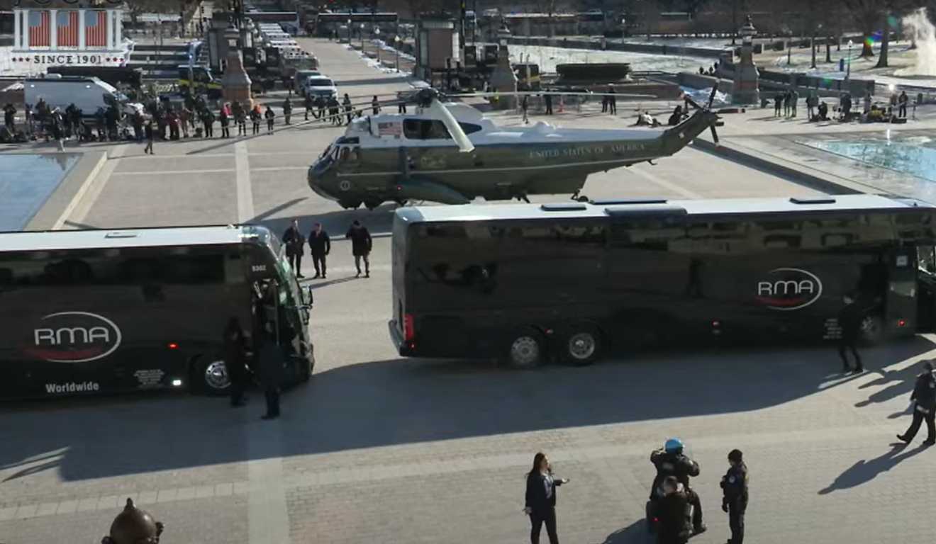 posse donald trump cerimônia ao vivo