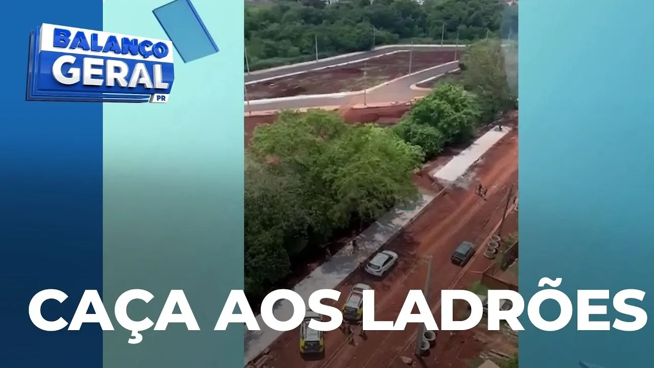 Helicóptero da PM caça ladrões que fugiam na Zona Norte