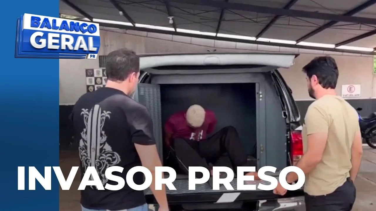 Suspeito de arrombar e invadir prédios públicos, incluindo uma igreja, é preso