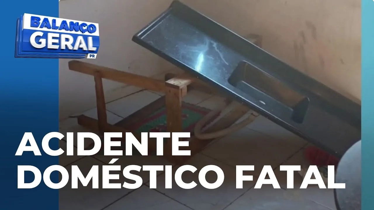 Tragédia em Ubiratã: criança de 1 ano morre após pia desabar na cozinha; bombeiros fazem alerta