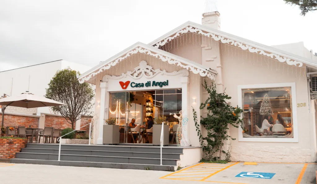 fachada da Casa di Angel