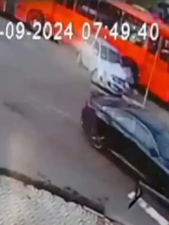 Motorista bêbado bate em ônibus e causa confusão; veja no Balanço Geral