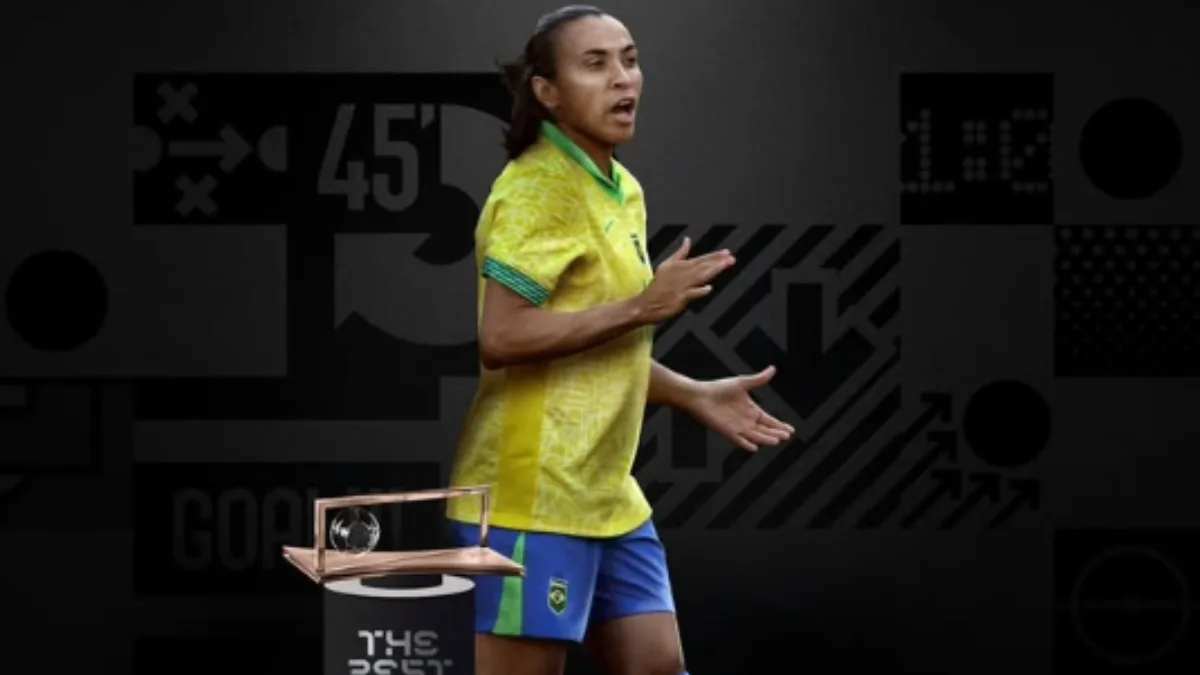 Marta é considerada a maior jogadora da atualidade