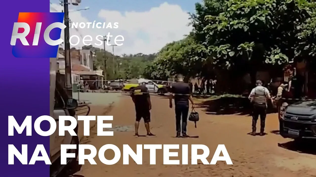Crime na Fronteira: homem é morto em plena luz do dia, na véspera do Natal, em Foz do Iguaçu