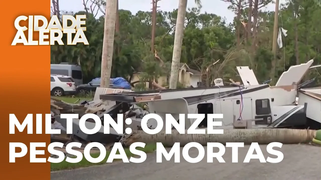 Onze pessoas morreram e ventos chegaram a 200 KM/H