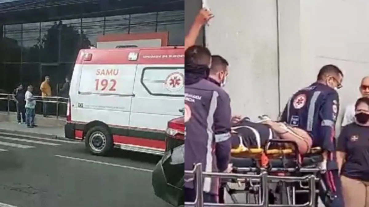 A jovem foi apreendida e está sendo ouvida pela polícia