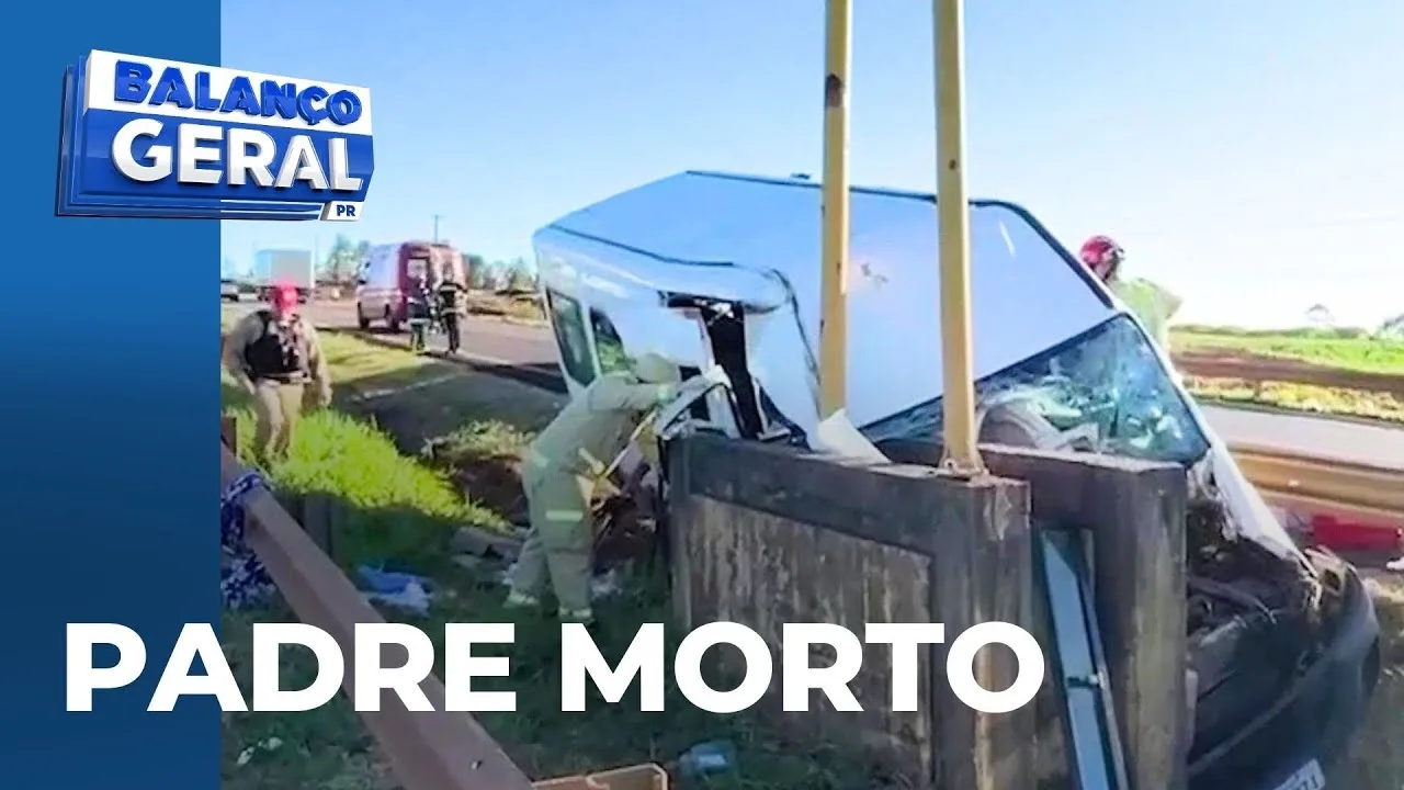 Grupo de padres se envolve em acidente na PR-317; um morreu e 7 ficaram feridos