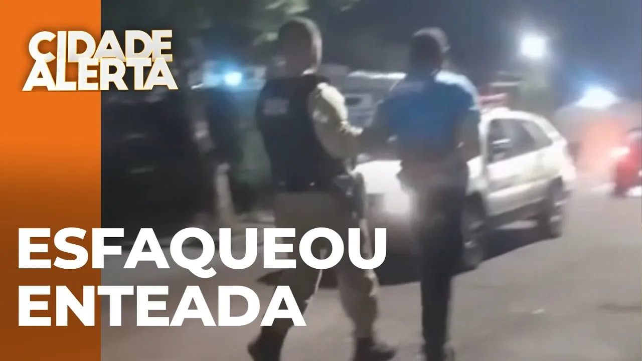 Homem é preso após esfaquear enteada de apenas 10 anos