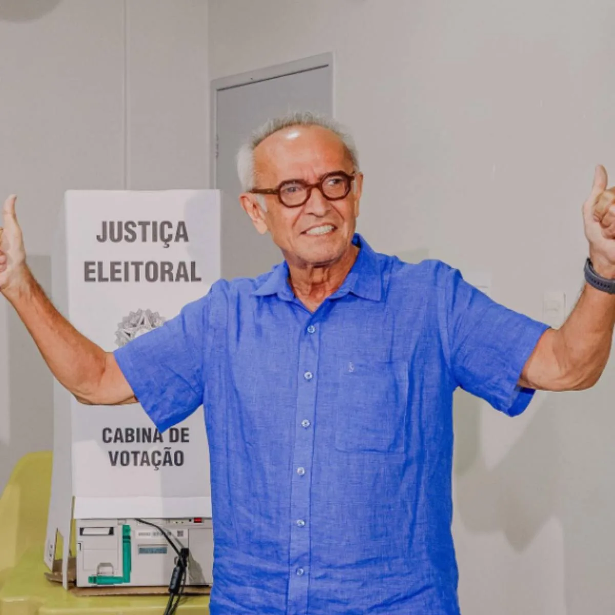 Cícero Lucena, prefeito reeleito de João Pessoa nas eleições de 2024 (Foto: reprodução / Cícero Lucena / Instagram) 