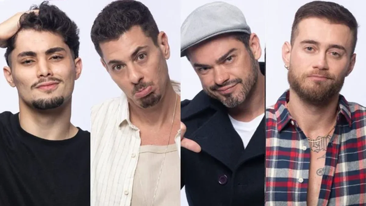 Gui, Sacha, Sidney e Yuri disputam final de A Fazenda 16; quem será o campeão? (Imagem: Divulgação / RECORD TV)