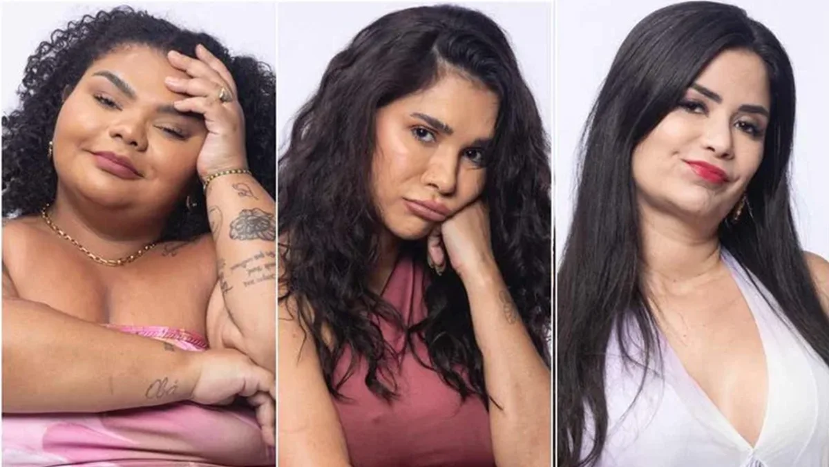 Flora, Gizelly e Nêssa estão na Roça (Imagem: Divulgação / RECORD TV)